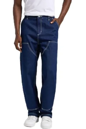 Lee Herren Jeans Double Knee Carpenter, Loose Straight Fit, Gerades Bein
