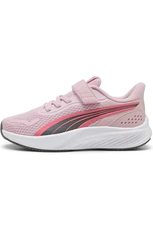 PUMA Unisex Kinder Pounce Lite Ac+ Ps Sneaker, Rose Mauve Magic Rose White, 35 EU