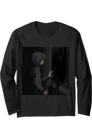 Y.B YouthBlood Junge mit dunkler Wand Langarmshirt
