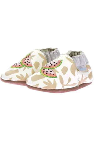 Robeez Mädchen Graphic Fruit Hausschuh, , 17/18 EU