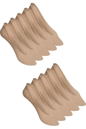 Golden Lady Damen Baumwolle Fußschoner Cotton, , 39-42 (10er Pack)