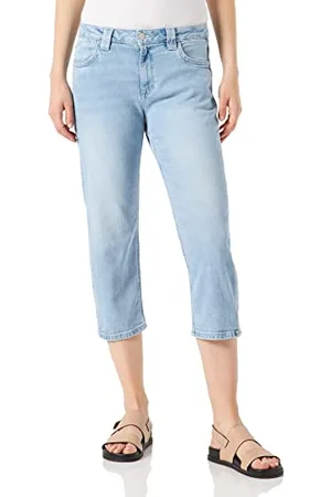 ESPRIT Jeans in Capri-Länge , 903/BLAU LIGHT WASH , 27/22