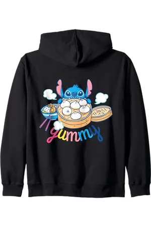 Disney Lilo & Stitch AANHPI AAPI Yummy Bao Bun Dim Sum Kapuzenjacke