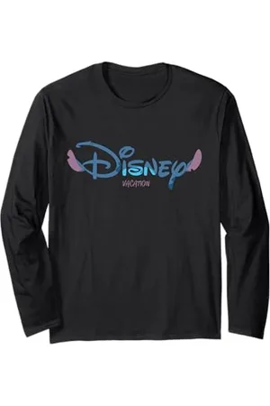 Disney Vacation Stitch Logo Group Matching Family Trip Langarmshirt