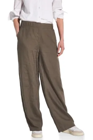 Street one Damen A378739 Wide Leg Leinenhose, , 42W x 32L