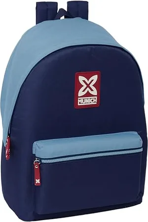 Safta Munich Royal Rucksack für Laptops mit 39,6 cm (15,6 Zoll) und USB, ideal für Jugendliche verschiedener Altersgruppen, recycelter Stoff, bequem und vielseitig, Qualität und Widerstandsfähigkeit