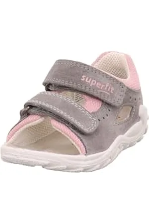 Superfit Flow Sandale, Grau/Rosa 2020, 22 EU