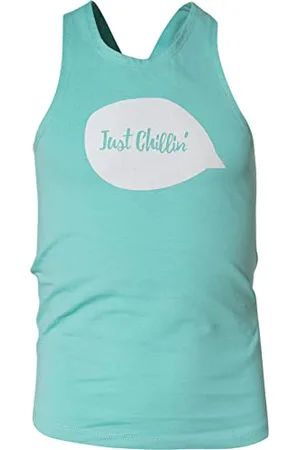 Lemon Beret Jungen Teen Girls Singlet Tanktops, Blau (Aqua Sky), 140 cm