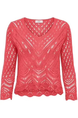 JDY New Sun 3/4 Cropped Pullover KNT Noos