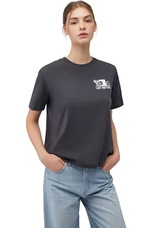 Mavi Damen Pawsome Crew Tee T-Shirt, , M