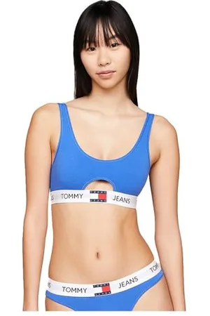 Tommy Hilfiger Damen Bralette Cut Out, (Empire Blue), M