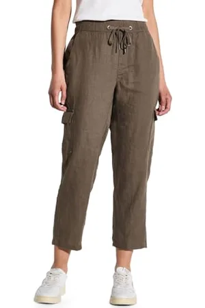 Street one Damen A378741 Leinenhose im Cargo-Look, , 44W x 28L