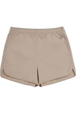 Champion Damen Legacy Icons W-Stretch Cotton Twill C-Logo Shorts, , M