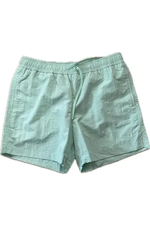 Champion Herren Legacy Icons Tonal Beachshorts-Crinkle Taslon C-Logo Badehose, , Medium
