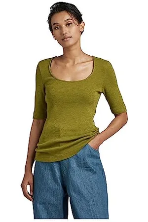 G-Star RAW Damen Deep Scoop Slim Top, , L