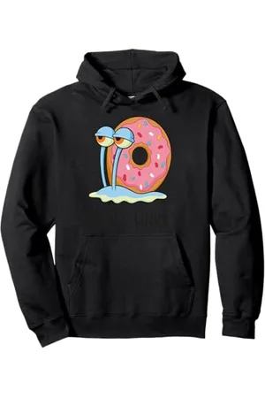 Spongebob Sponge Bob - Schwammkopf Donut Worry Gary Retro Pullover Hoodie