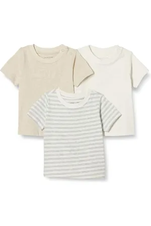 Amazon Unisex Baby Kurzärmelige T-Shirts, 3er-Pack, , 18 Monate