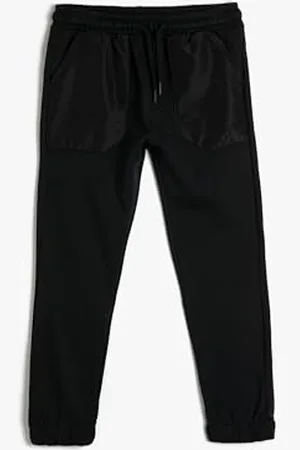 Koton Basic Jogger Sweatpants Pocket Detail Drawstring Brushed Interior
