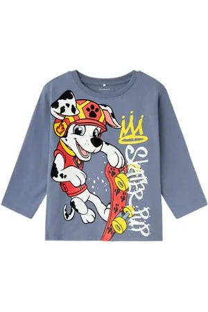 NAME IT Jungen Nmmnord Pawpatrol Nreg Top Box Cplg Langarmshirt, , 110 EU