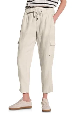 Street one Damen A378741 Leinenhose im Cargo-Look, , 36W x 28L