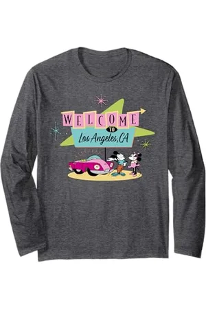 Disney "Welcome to Los Angeles" land Celebration Retro Langarmshirt