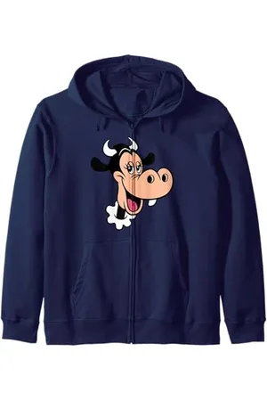 Disney Clarabelle Cow Big Face Costume Kapuzenjacke