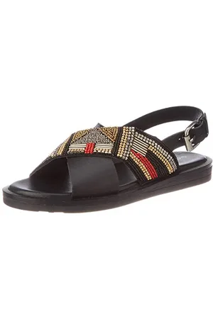 Gioseppo Damen 49031 Peeptoe Sandalen, Schwarz (Negro 000), 38 EU