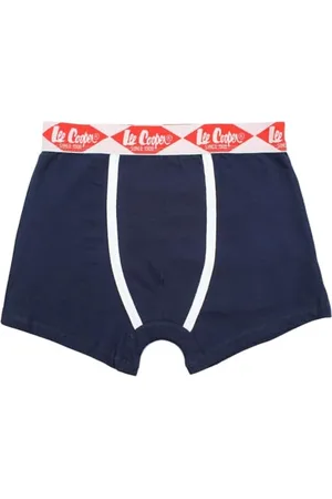 Lee Boxershorts, Kinder, Junge, Mädchen, (6 bis 16 Jahre), Boxershorts, Höschen, Kinderunterwäsche, weich, warm, atmungsaktiv, Modell GLC018 Kids S1-6A, BLEU