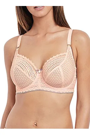 Freya Damen Daisy Lace Underwire Balcony Bra Plunge-BH, Blickdicht, , 65C