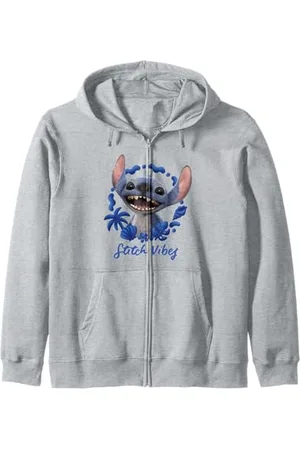 Disney Lilo & Stitch Stitch Vibes Cute Face Portrait Kapuzenjacke