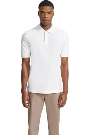 Bugatti Herren Poloshirt Modern Fit Premium Cotton Basic Polo Kurzarm Baumwolle