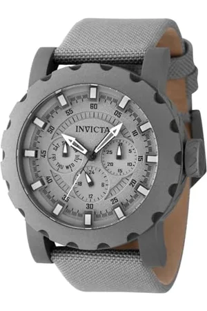 Invicta Herren Analog Quarz Uhr mit Nylon Armband 47584