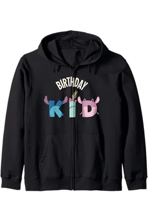 Disney Lilo & Stitch "Birthday Kid" Matching Birthday Party Kapuzenjacke
