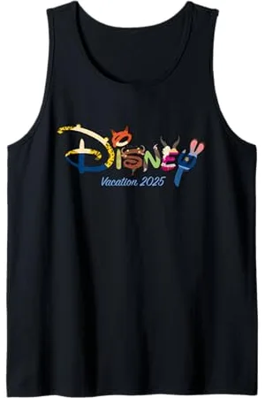 Disney Vacation 2025 Zootopia Logo Group Matching Trip Tank Top