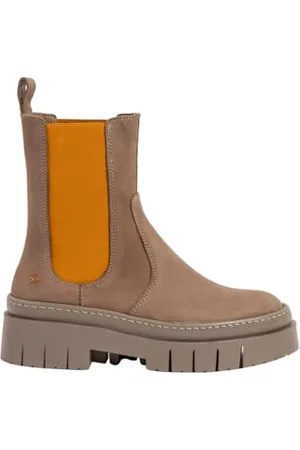 Art Damen 1954 Antwerpen Oxford-Stiefel, Taupe, Skimo, 37 EU