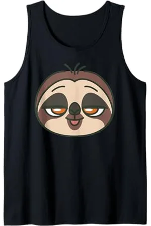 Disney Zootopia Flash the Sloth Cute Kawaii Big Face Costume Tank Top