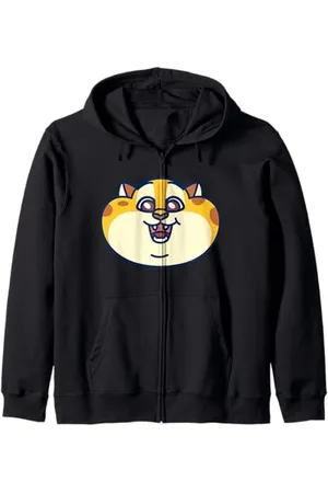 Disney Zootopia Clawhauser Cute Kawaii Big Face Costume Kapuzenjacke