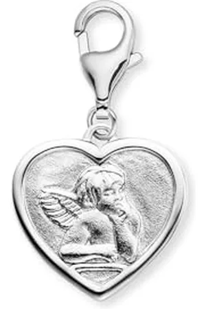 Engelsrufer Damen Charm Anhänger Schutzengel aus Sterling - Karabinerverschluss - nickelfrei