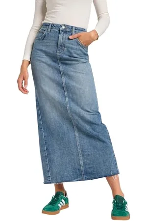 Lee Back Slit Maxi Skirt