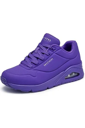 Skechers Damen Uno Night Shades Sneaker, violett, 35.5 EU