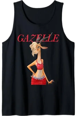 Disney Zootopia Gazelle Pop Star Idol Singer Concert Tank Top