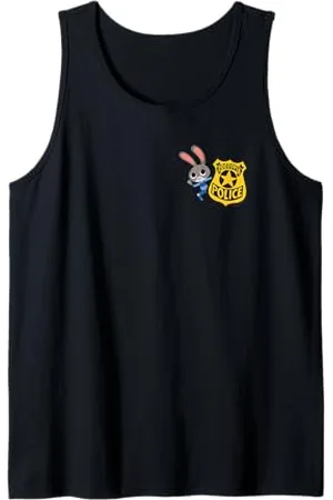 Disney Zootopia Judy Hopps ZPD Police Badge Costume Tank Top