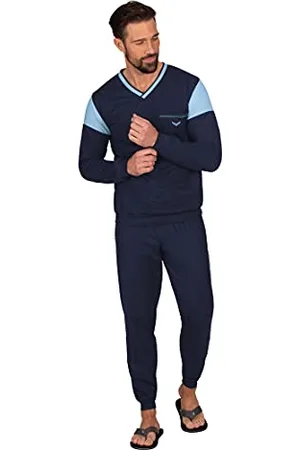 Trigema Herren 637708S Pyjamaset, , 4XL