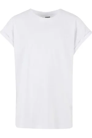 Urban classics Mädchen T-Shirt Girls Extended Shoulder Tee 2 Pack, 2er Pack T-Shirt für Mädchen, , 110/116