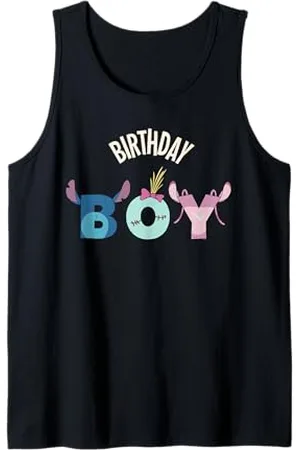 Disney Lilo & Stitch "Birthday Boy" Matching Birthday Party Tank Top