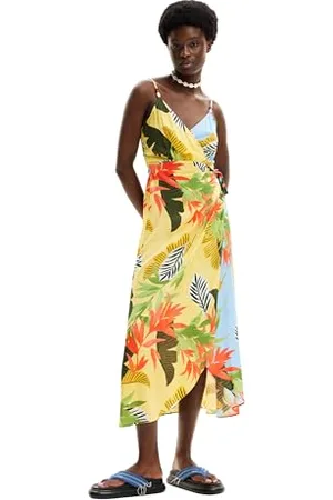 Desigual Damen Swim_Tropical Leave One Piece Swimsuit, , L EU