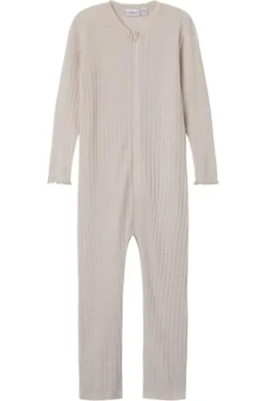 NAME IT Nmfwossa Wool/Silk Rib Nightsuit
