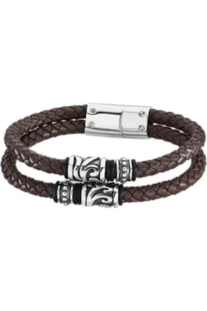 Lotus Frau Armbänder Edelstahl Asscherschliff Blauer Zirkonia