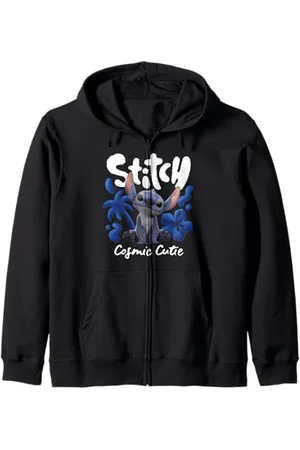 Disney Lilo & Stitch Cosmic Cutie Tropical Logo Kapuzenjacke
