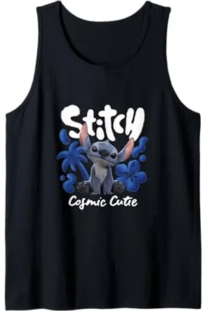 Disney Lilo & Stitch Cosmic Cutie Tropical Logo Tank Top